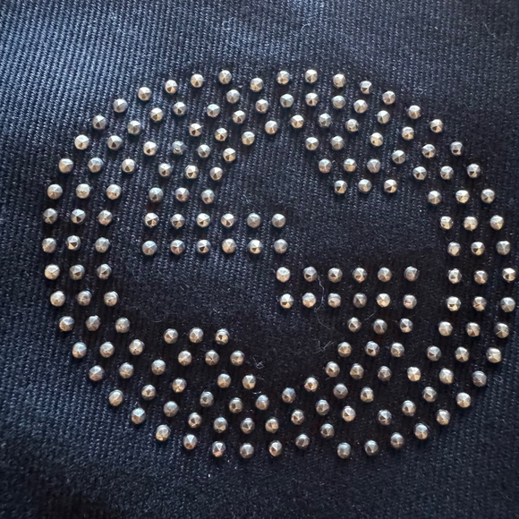 Gucci Black Leggings Jeans- Low Rise, size 40 - Picture 4 of 14